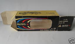 Alfa Romeo Giulia SS N506 Politoys 1/43 Diecast Only The Box