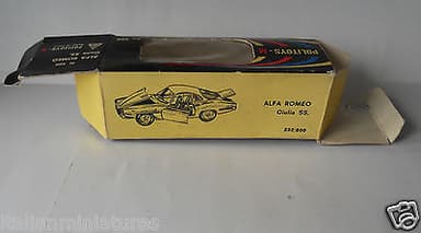 Alfa Romeo Giulia SS N506 Politoys 1/43 Diecast Only The Box