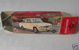 Alfa Romeo Giulia Super Mercury A4 1/43 Diecast Only The Box