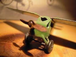 ANTIQUE DINKY TOYS PLANE 60B 1934 MECCANO MADE IN ENGLAND EXTREMLY RARE PREWAR