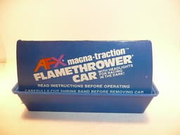 AURORA AFX SLOT CAR MINT IN ORIGINAL CASE. BANDED AND NEVER REMOVED FROM PACKAGE