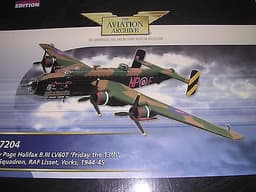 CORGI AVIATION HANDLEY PAGE HALIFAX FRIDAY 13TH RAF 1/72 DIECAST AVIATION MODELS