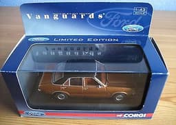 Corgi Vanguards Ford Consul Granada Diecast Car VA 05510 L/E Copper Brown 2005