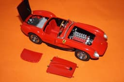 Danbury/Franklin Mint 1958 Ferrari 250 Testa Rossa 1:24 scale diecast car boxed