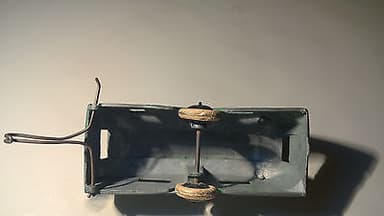 Dinky Toys 30g Pre war Caravan TT Green with White Tyres