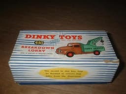 DINKY TOYS 430 BREAKDOWN LORRY DIECAST MODEL MINT CONDITION IN GOOD ORIGINAL BOX