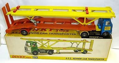 Dinky Toys 974 AEC Hoynor Car Transporter EXIB w/Insert