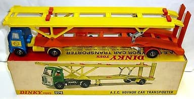 Dinky Toys 974 AEC Hoynor Car Transporter EXIB w/Insert