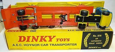 Dinky Toys 974 AEC Hoynor Car Transporter EXIB w/Insert