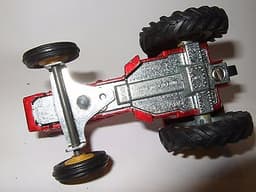 DINKY TOYS LEYLAND 384 model farm toy tractor red colour 1/43rd scale diecast