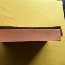 DINKY TOYS PRE WAR # 25 E RARE PINK/ORANGE TRADEBOX 1 SIDE MISSING.VERY RARE !!!