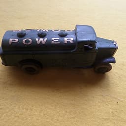 DINKY TOYS PRE WAR # 25 SERIES 1 ST.TYPE POWER TANKER HAS USUAL FATIGUE RARE