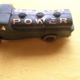 DINKY TOYS PRE WAR # 25 SERIES 1 ST.TYPE POWER TANKER HAS USUAL FATIGUE RARE