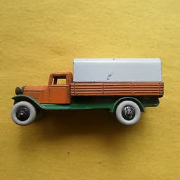 DINKY TOYS PRE WAR # 25 SERIES COVERED WAGON RARE COLOURS SOME FATIGUE 25 4 SALE