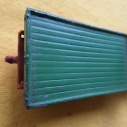 DINKY TOYS PRE WAR # 25 SERIES FLAT TRUCK RED/GREEN.. NO VISIBLE FATIGUE..RARE