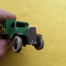 DINKY TOYS PRE WAR #25 SERIES MARKET GARDENERS 1ST TYPE GREEN/BLACK NO FATIGUE