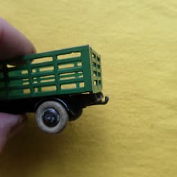 DINKY TOYS PRE WAR #25 SERIES MARKET GARDENERS 1ST TYPE GREEN/BLACK NO FATIGUE