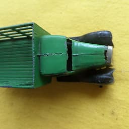 DINKY TOYS PRE WAR #25 SERIES MARKET GARDENERS 1ST TYPE GREEN/BLACK NO FATIGUE