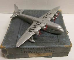 Dinky Toys, pre-war 60r Empire Flying Boat, original