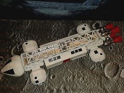 Dinky White Diecast Eagle Transporter – Space 1999 359 1975-79 Meccano+Repro box