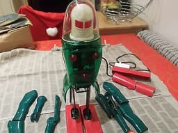 Dux Astroman Vintage toy Robot,1950,s for spares or repair