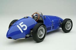 EXOTO 1/18 - 1954 Ferrari 500/625 #15 blue Rosier British GP - GPC97197 RETIRED!