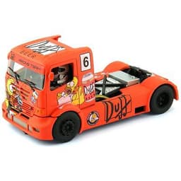 FLY SLOT 1:32 202307 MERCEDES BENZ SPECIAL EDITION SIMPSONS DUFF BEER SLOT TRUCK