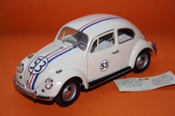 Franklin/Danbury Mint 1967 Volkswagen Herbie code 3 1:24 scale diecast car boxed