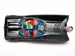 HUSKY BATMOBILE DIE-CAST CAR - MADE IN ENGLAND -1960s MINT CONDITION