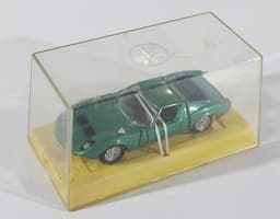 MEBETOYS/MATTEL LAMBORGHINI MIURA 1/43 SCALE VTG DIECAST MIB,POLITOYS,CORGI