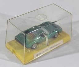 MEBETOYS/MATTEL LAMBORGHINI MIURA 1/43 SCALE VTG DIECAST MIB,POLITOYS,CORGI