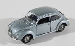 MEBETOYS/MATTEL VW BEETLE 1303 1/43 SCALE VTG DIECAST MIB,DINKY,POLITOYS,CORGI