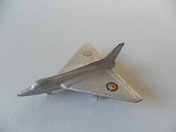 Mercury aeroplane Avro 707A art 406 diecast like Dinky aircraft, good example.