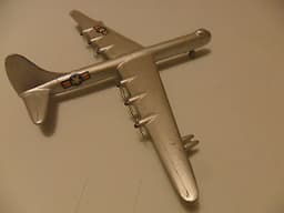 Mercury aeroplane Convair RB 36E art 416 diecast like Dinky aircraft, rare.