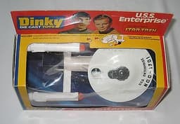 MIB 1977 Dinky Die Cast 358 Star Trek U.S.S. Enterprise