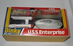 MIB 1977 Dinky Die Cast 358 Star Trek U.S.S. Enterprise