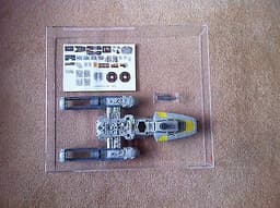 Mint Vintage Star Wars ROTJ 1983 Kenner Y-Wing Vehicle Ship UKG AFA 90