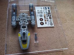 Mint Vintage Star Wars ROTJ 1983 Kenner Y-Wing Vehicle Ship UKG AFA 90