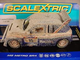 MM Scalextric MG Metro 6R4 #15 RAC Rally 1986 MM.C3408 MB Car #1 of 100