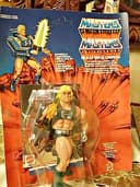 MOTU Laser Power He-Man SPANISH HEAD Unpunched MOC 1988