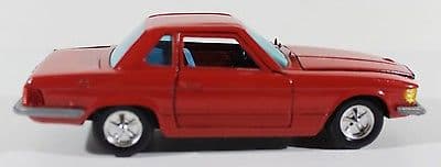 NACORAL S.A. MERCEDES BENZ 350 SL 1/24 SCALE VTG DIECAST,POLITOYS,BURAGO