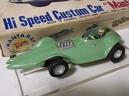 OLD NICHIMO JAPAN "Custom Car Manta Ray" SLOT CAR RTR 1/24 with BOX