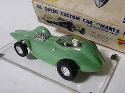 OLD NICHIMO JAPAN "Custom Car Manta Ray" SLOT CAR RTR 1/24 with BOX