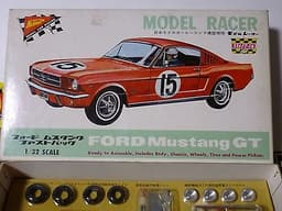 OLD NICHIMO JAPAN "FORD MUSTANG 1965" SLOT CAR KIT 1/32