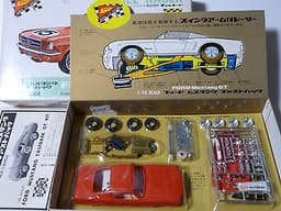 OLD NICHIMO JAPAN "FORD MUSTANG 1965" SLOT CAR KIT 1/32