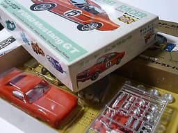 OLD NICHIMO JAPAN "FORD MUSTANG 1965" SLOT CAR KIT 1/32