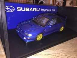 ORIGINAL SUBARU Impreza 22B 1:18 Diecast Model Car (LIMITED EDITION - VERY RARE)