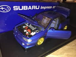 ORIGINAL SUBARU Impreza 22B 1:18 Diecast Model Car (LIMITED EDITION - VERY RARE)