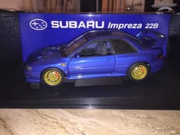 ORIGINAL SUBARU Impreza 22B 1:18 Diecast Model Car (LIMITED EDITION - VERY RARE)
