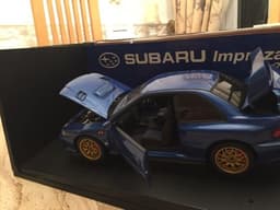 ORIGINAL SUBARU Impreza 22B 1:18 Diecast Model Car (LIMITED EDITION - VERY RARE)